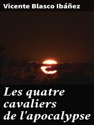 cover image of Les quatre cavaliers de l'apocalypse